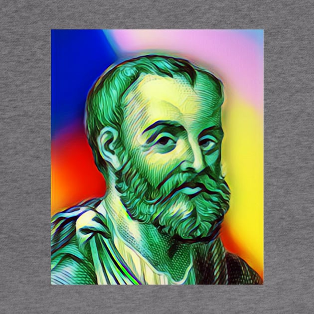 Galen Colourful Portrait | Galen Artwork 8 by JustLit